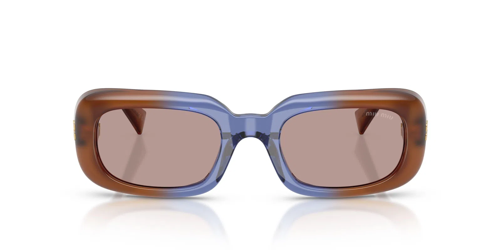 Miu B13S Sunglasses - Opal Milk/grey/opal Milk - view 11